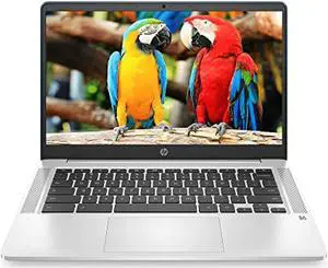 HP Chromebook 14-inch HD Laptop, Intel Celeron N4000, 4 GB RAM, 32 GB eMMC, Chrome (14a-na0070nr, Forest Teal) (3G336UA#ABA)