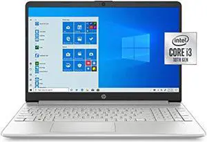 2021 HP 15.6" HD LED Laptop PC, Intel Core i3-1005G1 Processor, 8GB RAM, 256GB SSD, Wi-Fi 5, HDMI, Webcam, Bluetooth, Windows 10 S, Natural Silver, W/ IFT Accessories (15-dy100x) 2021 HP 15.6" HD LED Laptop PC, Intel Core i3-1005G1 Processor, 8GB RAM, 256GB SSD, Wi-Fi 5, HDMI, Webcam, Bluetooth, Windows 10 S, Natural Silver, W/ IFT Accessories (15-dy100x)