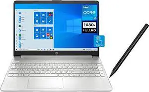 HP 2Q1H2UA#ABA 15.6" Touchscreen Notebook Computer, Intel Core i3-1115G4 3.0GHz, 8GB RAM, 256GB SSD, Window 10 Home, Natural Silver (2Q1H2UA#ABA)