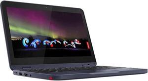 Lenovo 300w Gen 3 82J1000HUS 11.6" Touchscreen Rugged 2 in 1 Notebook - HD - 1366 x 768 - AMD 3015e Dual-core (2 Core) 1.20 GHz - 4 GB RAM - 64 GB Flash Memory - Abyss Blue - AMD SoC - Wi (82J1000HUS)