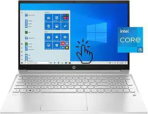 HP Pavilion 15 Portable 15.6? FHD IPS Touchscreen Laptop, i5-1135G7, 12GB RAM, 512GB PCIe SSD, Wi-Fi 6, Webcam, USB-C, HDMI, Intel Iris Xe Graphics, Windows 10 Home, w/ Accessories