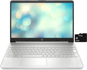 2021 HP Pavilion 15.6 Inch FHD 1080P Touchscreen Laptop, Intel Core i5-1035G1 (Beats i7-7500U), 12GB DDR4 RAM, 1TB PCIe NVMe SSD, Bluetooth, Webcam, USB-C, WiFi, Win10, Silver + TiTac Accessory