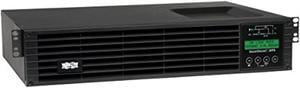 Tripp Lite 1500VA Smart Online UPS Back Up, 1300W Double-Conversion, Extended Run Option, 2U Rackmount, LCD, USB, DB9, 2 Year Warranty  and  $250,000 Insurance (SU1500RTXLCD2U),Black (SU1500RTXLCD2U)