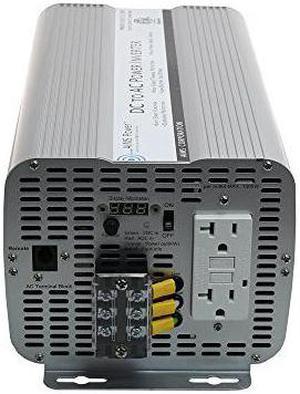 AIMS Power 3000 Watt Modified Sine Power Inverter 12Volt DC to 120 Volt AC ETL Certified to UL 458 with GFCI Outlets and AC Terminal Block (PWRINV300012120W)