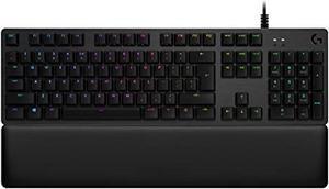 Logitech G513 Lightsync RGB Mechanical Gaming Keyboard, GX Blue Clicky Switches (920-009322)