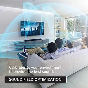 Sony HT-A5000 5.1.2ch Dolby Atmos Sound Bar Surround Sound Home Theater with DTS:X and 360 Reality Audio, works with Alexa and Google Assistant (HTA5000)