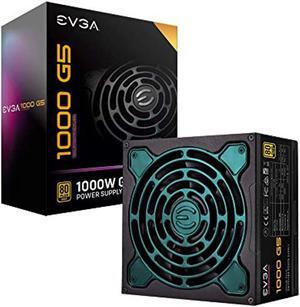 EVGA SuperNOVA 1000 G5, 80 Plus Gold 1000W, Fully Modular, ECO Mode with Fdb Fan, 10 Year Warranty, Compact 150mm Size, Power Supply 220-G5-1000-X1 (220-G5-1000-X1)