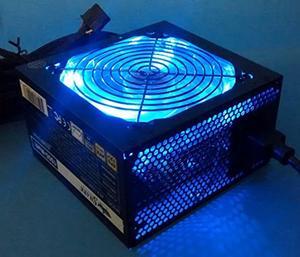 SHARK TECHNOLOGY ATX-1000-LED Silent 1000W 120mm Blue LED Fan Active PFC Dual PCI-E Gaming PC ATX Power Supply (ATX-1000-LED)