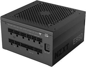 NZXT E850 - NP-1PM-E850A-US - 850-Watt ATX Gaming Power Supply (PSU) - Fully Modular Design - 80 Plus Gold Certified - Silent Operation - Digital Voltage and Temperature Monitoring - 10 (NP-1PM-E850A)