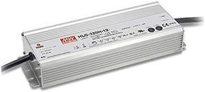 MEAN WELL Switching LED Driver Power Supply - Cable for Input and Output, 12V 22A 264W - HLG-320H-12 , Grey (HLG-320H-12)