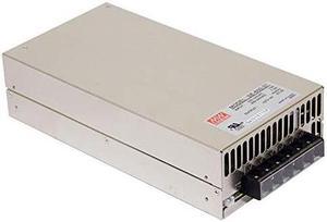 MEAN WELL SE-600-24 AC to DC Power Supply, Single Output, 24V, 25 Amp, 600W, 1.5" - 295902 (295902)
