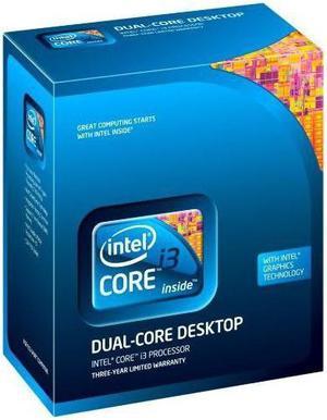Intel Core i3-550 Processor 3.2 GHz 4 MB Cache Socket LGA1156 (BX80616I3550)