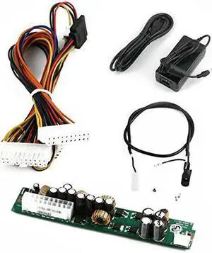 Morex 60W Power Supply Kit: 20-pin ATX DC-DC Board with 60W AC-DC Adapter (MX-0608A)