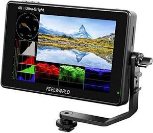 FEELWORLD LUT7 7 Inch Ultra Bright 2200nit Touch Screen Camera DSLR Field Monitor with 3D Lut Waveform Vectorscope Automatic Light Sensor 1920x1200 Video Assist 4K HDMI Input 8.4V DC Output (LUT7-US)