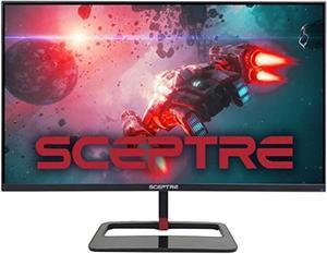 Sceptre 32 inch QHD IPS LED Monitor HDR400 2560x1440 HDMI DisplayPort up to 144Hz 1ms Height Adjustable, Build-in Speakers Gunmetal Black 2021 (E325B-QPN168) (E325B-QPN168)