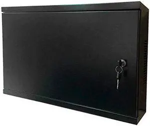 Electriduct 2U Wall Mount Rack Enclosure Network Cabinet - Solid Door (New Model) (QWM-ED-2U-N)