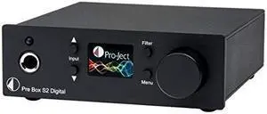 Pro-Ject Audiophile Home Audio/Video Product Black (Box - Pre Box S2 Dgt Black)