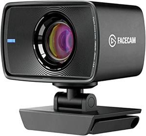 Elgato Facecam - 1080p60 Full HD Webcam for Video Conferencing, Gaming, Streaming, Sony Sensor, Fixed-Focus Glass Lens, Optimized for Indoor Lighting, Onboard Memory, Works with Zoom, Tea (?20WAA9901)