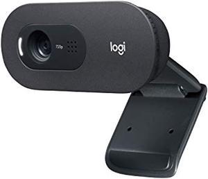 Logitech C505 HD Webcam - 720p HD External USB Camera for Desktop or Laptop with Long-Range Microphone, Compatible with PC or Mac (960-001363)
