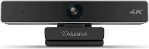Aluratek HD 1080P Video Webcam for PC, MAC, Desktop  and  Laptop, Video Call, Conference, USB (AWC4KF)