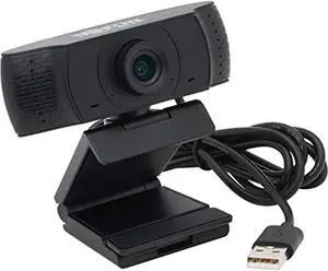 Tripp Lite USB Webcam with Microphone Web Camera for Laptops and Desktop PCs USB Camera, Computer Camera 1080p (AWC-001) (AWC-001)