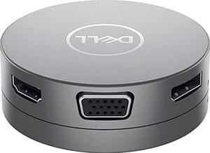 Dell DA310 USB-C Mobile Adapter, 7-in-1 , Type C Laptop Compatible - Dock and Adapter - Gray (DELL-DA310)