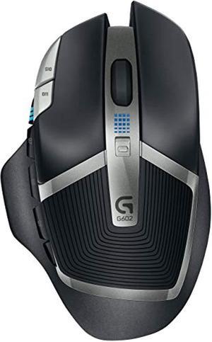 Logitech G602 Lag-Free Wireless Gaming Mouse - 11 Programmable Buttons, Upto 2500 DPI (910-003820)