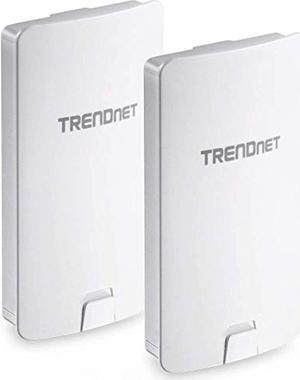 TRENDnet 14 DBI WiFi AC867 Outdoor Poe Preconfigured Point-to-Point Bridge Kit, 4 DBI Directional Antennas, for Point-to-Point WiFi Bridging Applications, 5GHz, AC867, TEW-840APBO2K (TEW-840APBO2K)