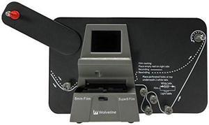 Wolverine 8mm  and  Super 8 Reels to Digital MovieMaker Pro Film Digitizer, Film Scanner, 8mm Film Scanner, Black (MM100PRO) (MM100PRO)
