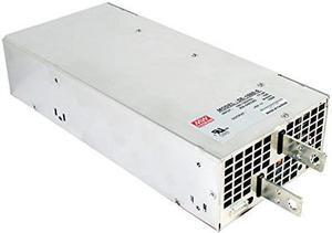 Mean Well SE-1000-12 Enclosed Switching AC-to-DC Power Supply, Single Output, 12V, 83.3A, 999.6W, 2.5" H x 5" W x 10.9" L (SE-1000-12)
