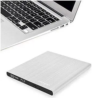 SEA TECH Aluminum External USB Blu-Ray Writer Super Drive for Apple MacBook Air, Pro, iMac