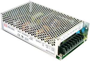 Mean Well AD-155A Enclosed AC-to-DC Power Supply, Single Output with Battery Charger, 13.8V-13.3V, 151.55W, 2.0" H x 4.3" W x 7.8" L (AD-155A)