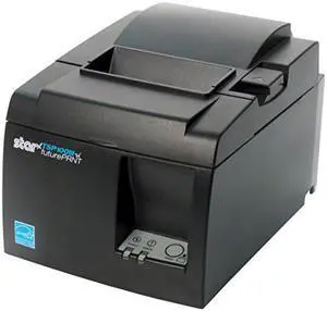 Star Micronics TSP143IIIBi Bluetooth Thermal Receipt Printer for iOS, Android, and Windows with Auto-cutter and Internal Power Supply - Gray (39472110)