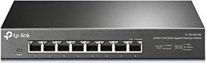 TP-Link TL-SG108-M2 | 8 Port Multi-Gigabit Unmanaged Network Switch, Ethernet Splitter | 2.5G Bandwidth | Plug  and  Play | Desktop/Wall-Mount | Fanless Metal Design | Limited Lifetime P (TL-SG108-M2)