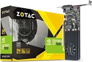 ZOTAC GeForce GT 1030 2GB GDDR5 64-bit PCIe 3.0 DirectX 12 HDCP Ready Low Profile Video Card ZT-P10300A-10L (ZT-P10300A-10L)
