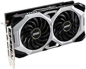 MSI Gaming GeForce RTX 2060 6GB GDRR6 192bit HDMIDP 1710 MHz Boost Clock Ray Tracing Turing Architecture VR Ready Graphics Card RTX 2060 Ventus GP OC G206VPC