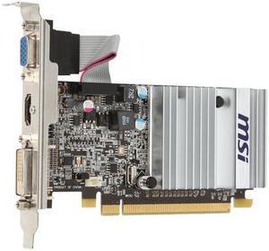 MSI R5450 MD1GD3H LP MSI R5450-MD1GD3H/LP Radeon HD 5450 Graphics Card - 1 GB DDR3 SDRAM (R5450MD1GD3HLP)