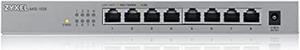 Zyxel 8-Port 2.5G Multi-Gigabit Unmanaged Switch for Home Entertainment or SOHO Network [MG-108] (MG-108-ZZ0101F)
