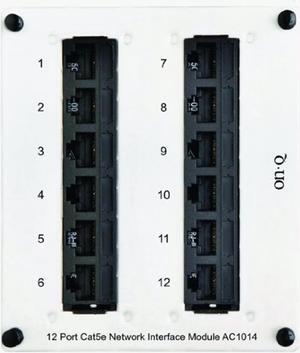 Legrand, Home Office  and  Theater, Network Switch, Platinum Grey, 12 Port, AC1014 (AC1014)