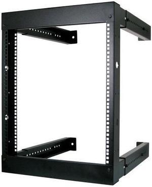 12U Open Wall Mount Frame Rack - Adjustable Depth 18"-30" (047-WFM-1226)