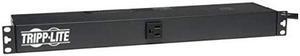 Tripp Lite Basic PDU, 15A, 13 Outlets (5-15R), 120V, 5-15P Input, 15 ft. Cord, 1U Rack-Mount Power (PDU1215) (PDU1215)