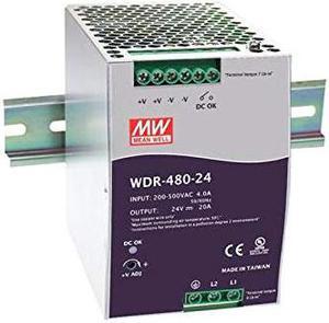 Mean Well WDR-480-24 Power Supply (WDR-480-24)