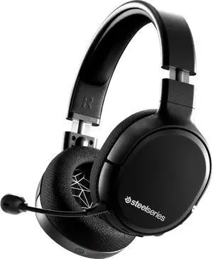SteelSeries - Arctis 1 Wireless Stereo Gaming Headset for PC - Black (61512)