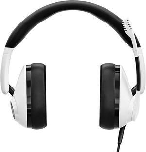 Headset with Microphone for PC, USB Computer Headsets AI-Powered Environmental Noise Cancelling Headphone with Busylight, Mic Mute Boom  and  Volume Control, Wired Over-Ear Headset for Lap (H2-Direct)