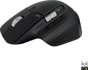 Logitech - MX Master 3S Wireless Laser Mouse with Ultrafast Scrolling - Black (910-006556)