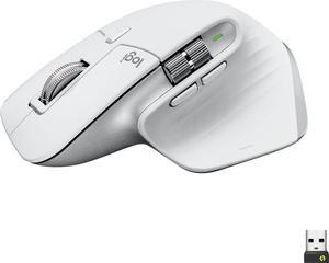 Logitech - MX Master 3S Wireless Laser Mouse with Ultrafast Scrolling - Pale Gray (910-006558)