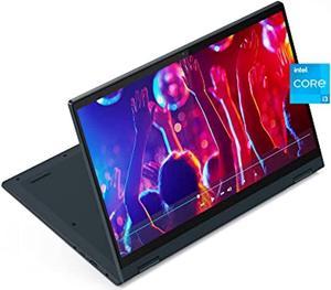 2022 LENOVO IdeaPad Flex 5i 14" Touchscreen 2-in-1 Laptop 11th Dual-Core Intel i3-1135G4 4GB DDR4 128GB NVMe SSD UHD Graphics HDMI USB-C Fingerprint WiFi-5 Windows 11 , Blue w/32GB USB Dr (82HS00RBUS)