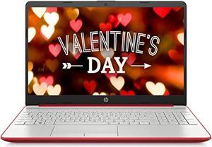 HP 15.6 inch, Laptop Intel Pentium Processor 4GB Ram, 128GB Ufs, Scarlet Red, Windows 11, 15-fd0083wm