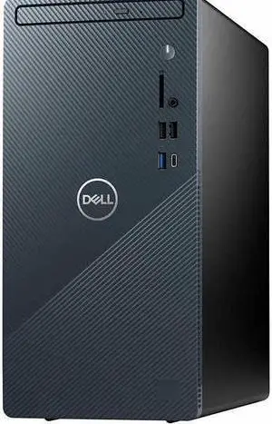 Dell Inspiron I3910 Desktop, 12th Gen Intel i5-12400 Processor, 12GB DDR4, 1TB HDD+256GB SSD, DVD Drive, Intel UHD Graphics, 802.11 ac, Bluetooth, HDMI, Windows 11 Home - Blue (I3910-5924BLU-PUS)