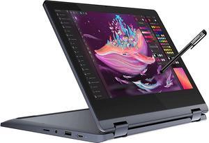 2022 Lenovo IdeaPad Flex 3 11.6" HD 2-in-1 Touchscreen Chromebook (8-Core MediaTek MT8183, 4GB RAM, 64GB eMMC, Stylus, Webcam, Wi-Fi, IPS) Flip Convertible Home  and  Education Laptop, IST Pen, Chrome